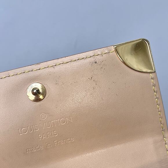 Louis Vuitton Takashi Murakami Snap Card Case Wallet Monogram Multicolor White - Picture 11 of 16